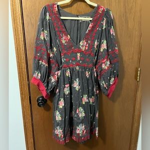 Free People embroidered tunic/dress